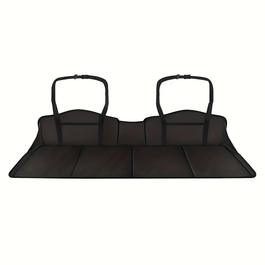 Avtomobil orqa o'rindiq matrasining kengaytirish plitasi yumshoq, bukiladigan, portativ polyester to'qima