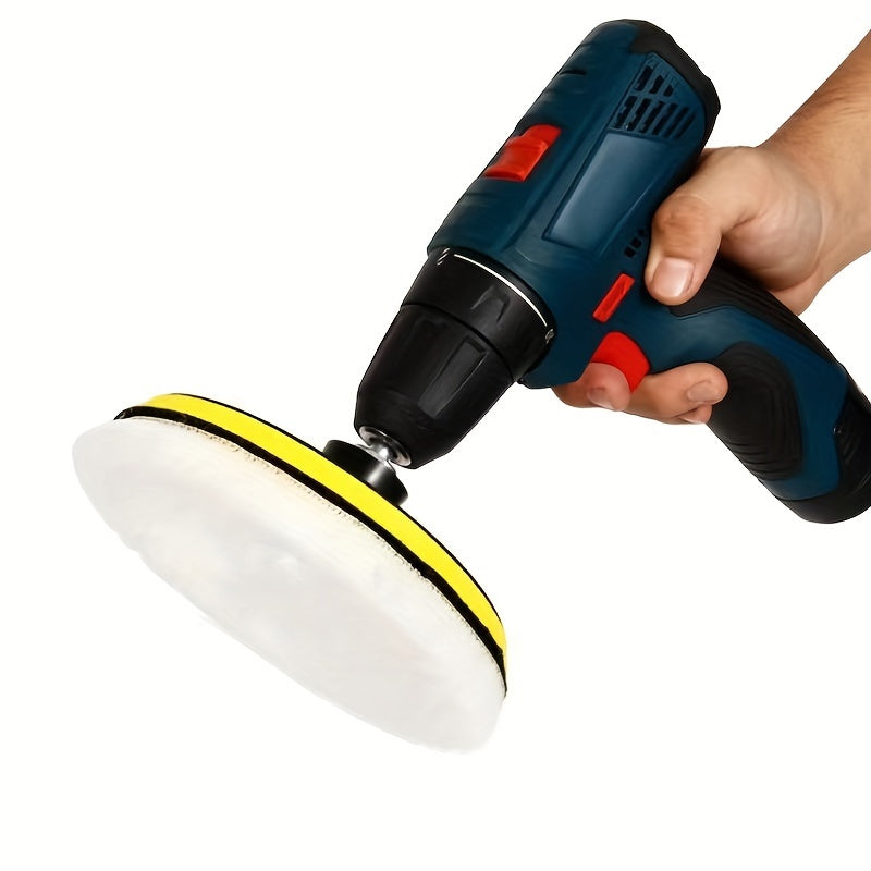 Car Home Polishing Kit Imitation Wool Fiber Polishing Discs 5/7pcs