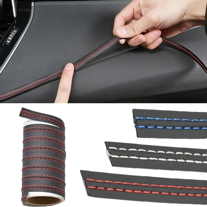 Car Interior Decoration Stickers Door Center Console Gap Filling Lines Scratch Cover