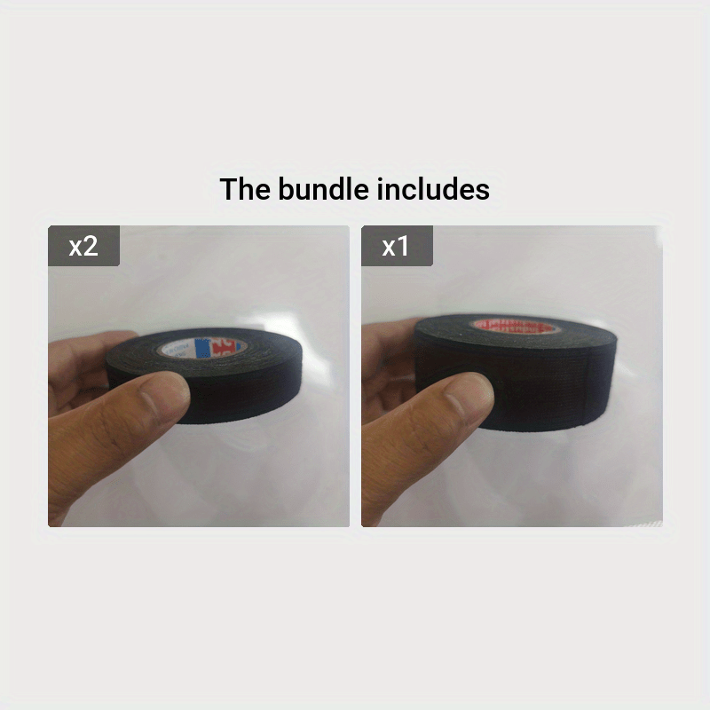 15m Heat Resistant Adhesive Cloth Tape for Cable Harness Car Auto