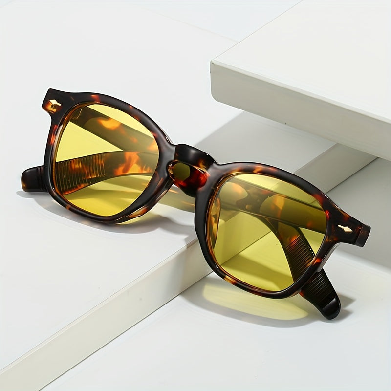 Square Glasses for Men and Women Lightweight Fashion Frame Casual and Activity Wear