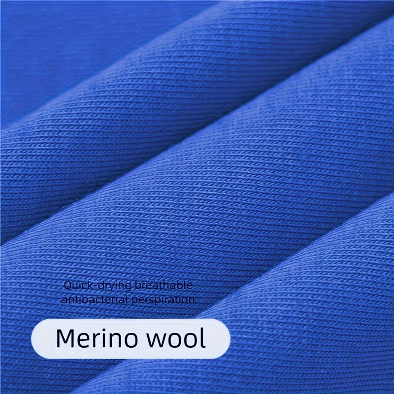 Merino Wool Neck Gaiter Breathable Sun Protection Quick-Drying Outdoor Accessories