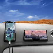 Soporte universal para teléfono de coche ultraligero y portátil, sin ocupar espacio