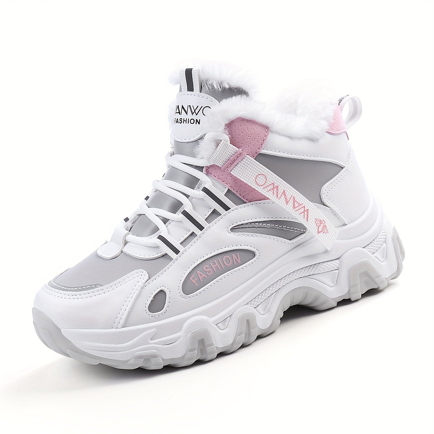 Women Plush Winter Ankle Boots Waterproof Warm Snow Shoes