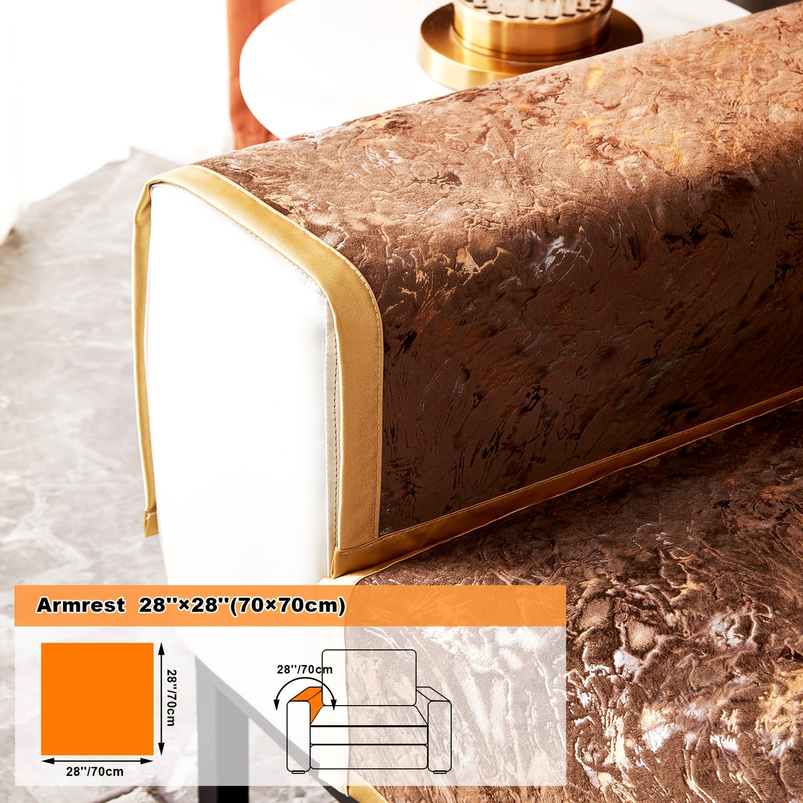 Европейский стиль чехол для дивана, универсальный чехол для всех сезонов с чехлом для подушки и защитным чехлом для подушек дивана. Подходит для различных комнат и домашнего декора.