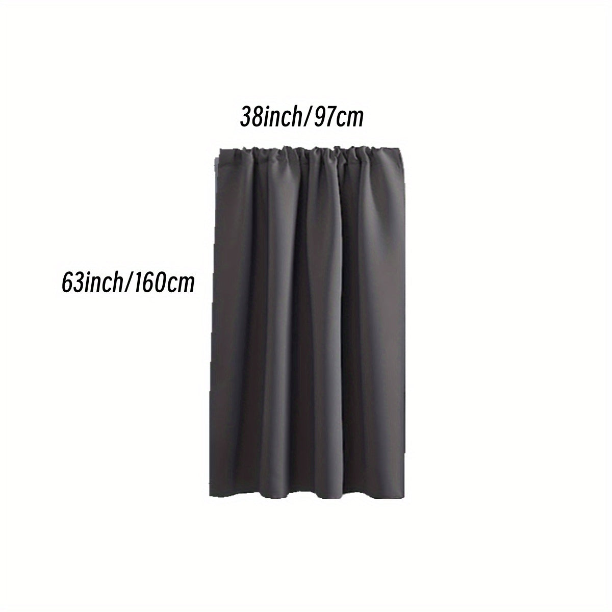 Insulated Blackout Curtains for Bedroom Room Darkening Noise Reduction 1PC