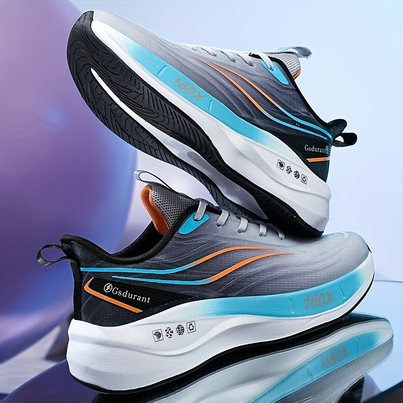 Men's Breathable Running Shoes Non-Slip Sole Athletic Sneakers for Jogging Outdoor