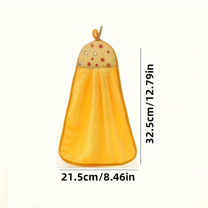 3 ta yumshoq Coral Fleece barmoq uchlari sochiqlari kosmik mavzuga ega, namlovchi, osma halqa bilan