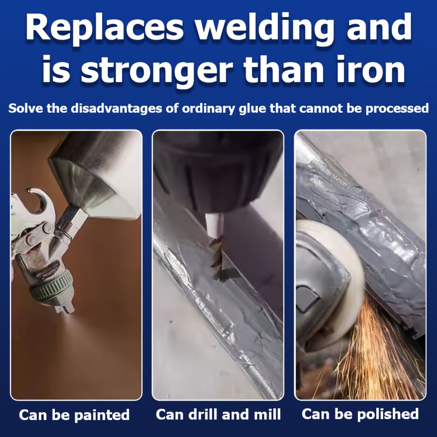 90g High-Temperature Resistant Metal Epoxy Glue for Pipe Repairs