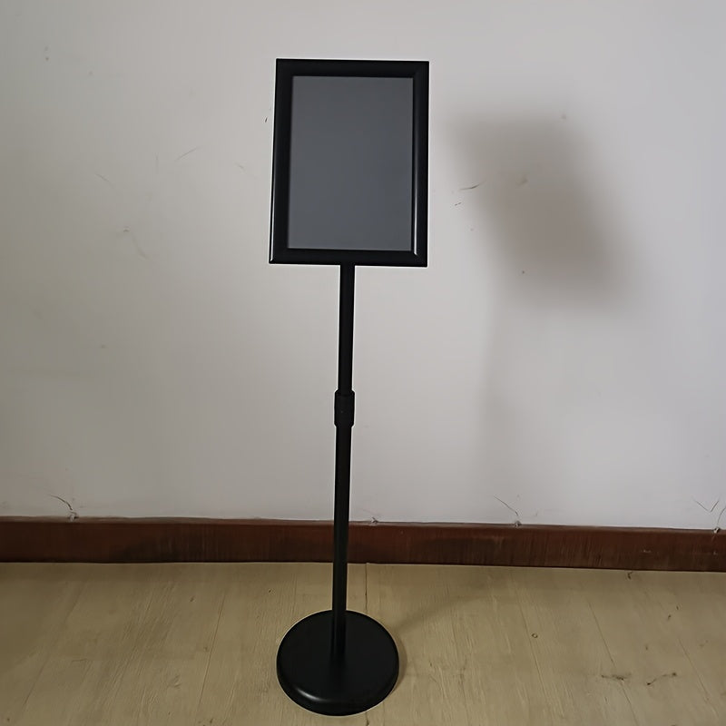 Стенд для металлических табличек A4, регулируемый, вращающийся, напольный, для внутреннего и наружного использования