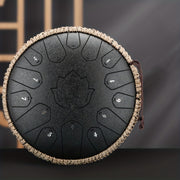 Steel Tongue Drum 15 Notes Handcrafted Meditation Yoga Relaxation 33cm Key of C