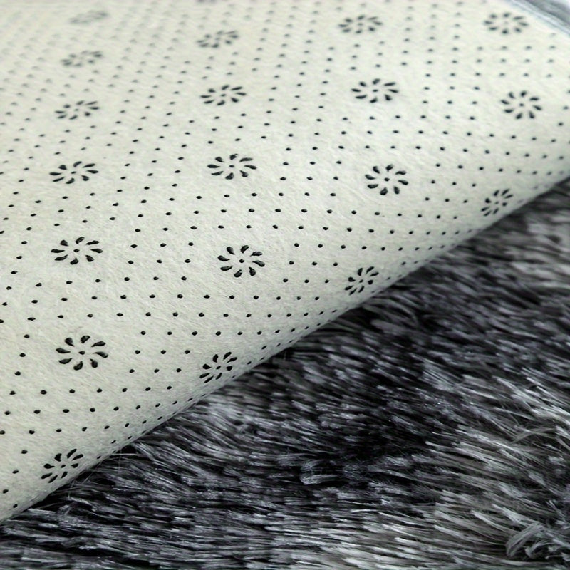 Soft Skin-Friendly Tie-Dye Shag Area Rug 119x160cm for Living Room Bedroom