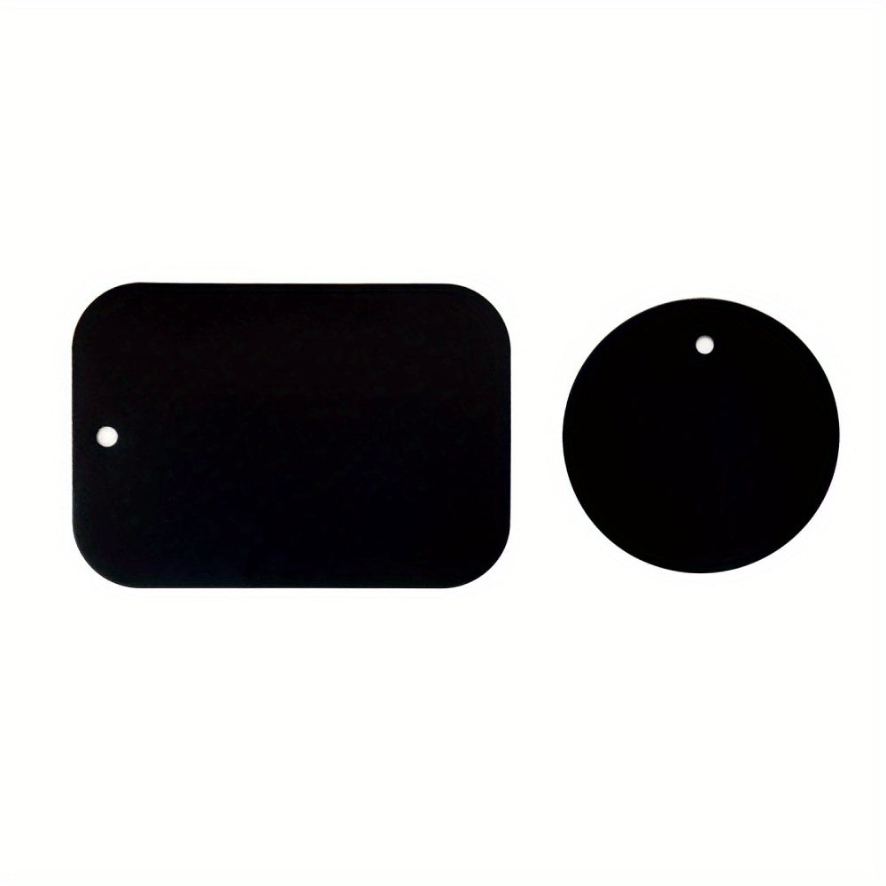 Universal Magnetic Car Phone Mount With Metal Plate and Disk Sticker Holder