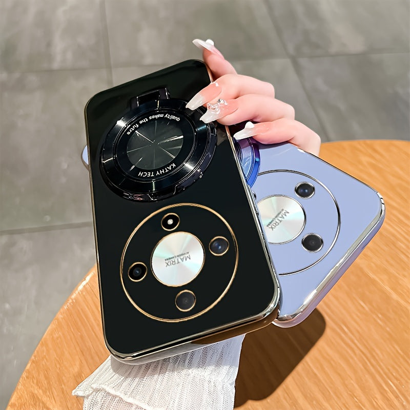 Universal TPU Phone Case for Honor Magic Series Anti-Shock Wireless Charging Stand Magnetic Closure