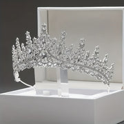 Elegant Bridal Tiara Made of Zinc Alloy Wedding Hair Accessory for Women