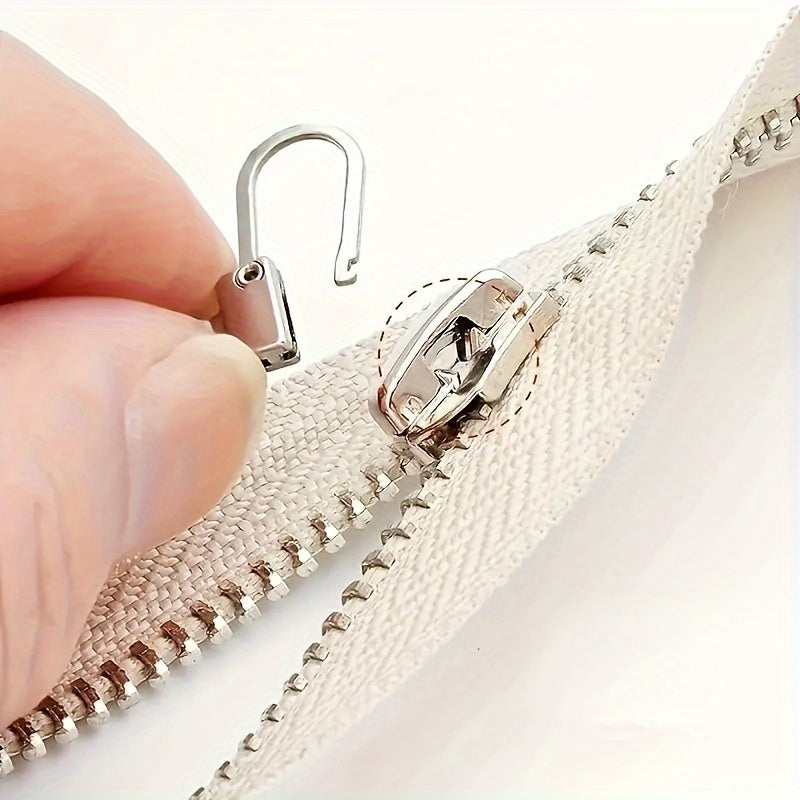 Unisex Leather Wallet With Four Detachable Metal Zippers