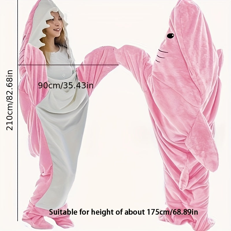 Hooded Blanket Jumpsuit for Adults Super Soft Flannel Cozy Lounge Wear