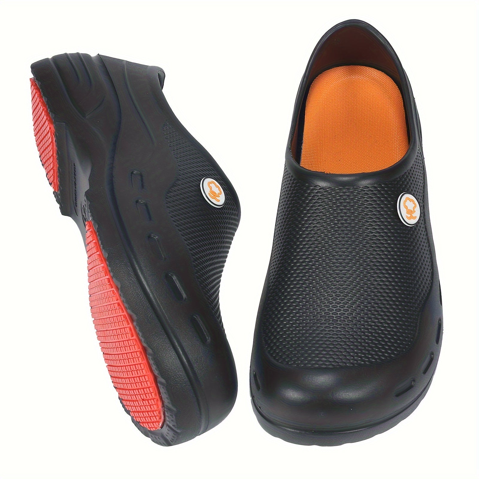 Women's Slip-Resistant Kitchen Clogs Lightweight Non-Slip EVA Insole