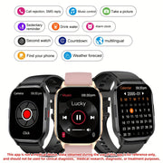 Men's AMOLED Smart Watch with Wireless Call Answer HD Display Sports Tracking