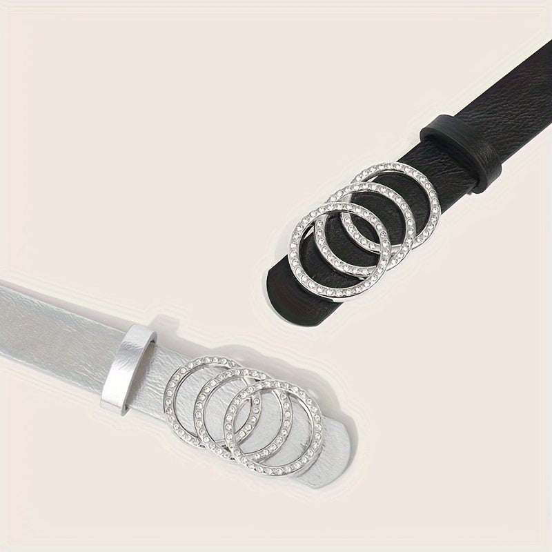 Женский пояс для фигур с изгибами, регулируемый кожаный модный аксессуар