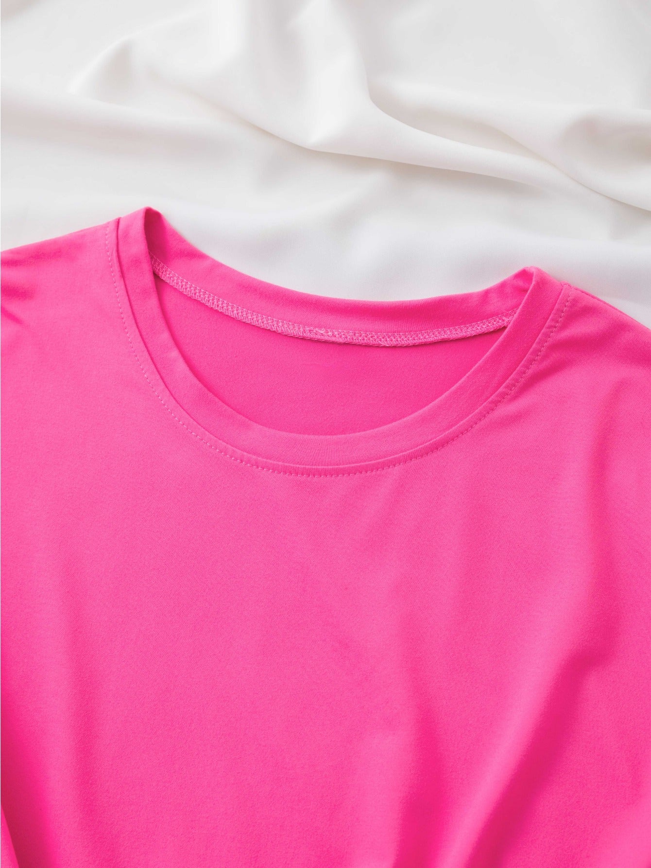 Women's Loose Large Size T-Shirt Soft Breathable Casual Summer Short Sleeve