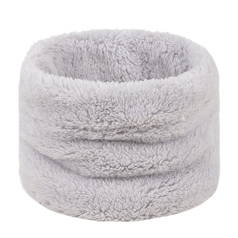 Cubierta de cuello alto cálida de invierno para hombres y mujeres, bucle único, unisex