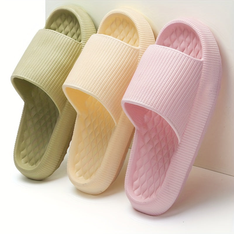 Women's Summer EVA Slides Non-Slip Quilted Comfort Indoor Slippers