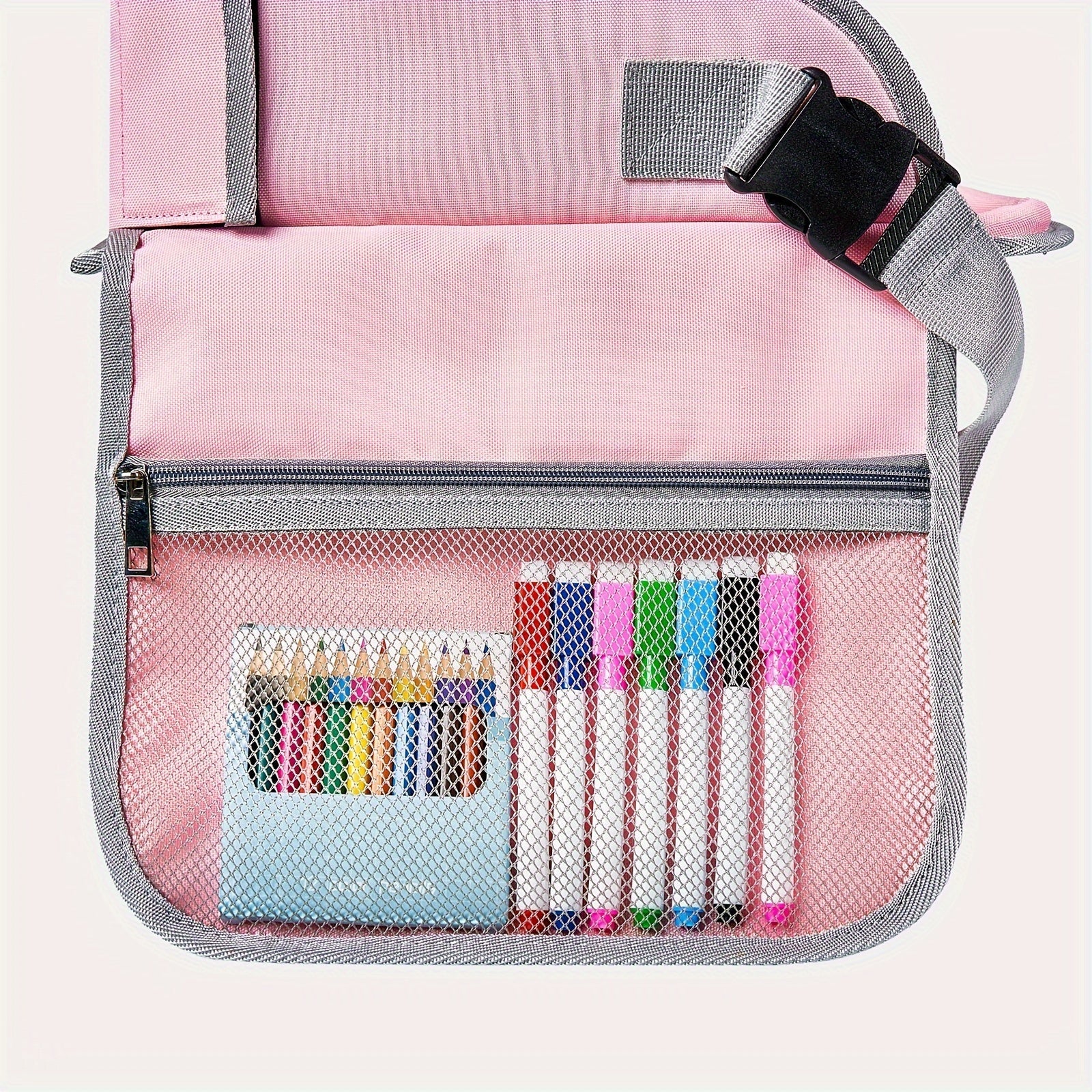 Kids' Portable Drawing Board with Travel Art Tray and Storage