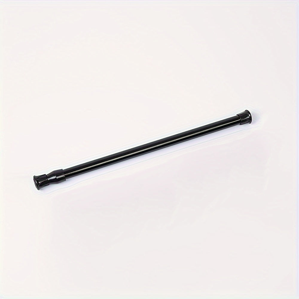 Telescopic Curtain Rod Adjustable Length 18cm for Wardrobe Kitchen Balcony
