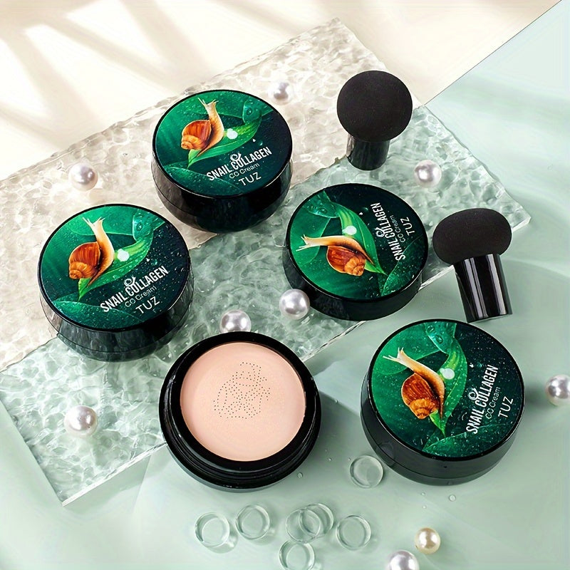 Женский коллагеновый воздушный кушон BB-крем увлажняющий водостойкий тональный крем