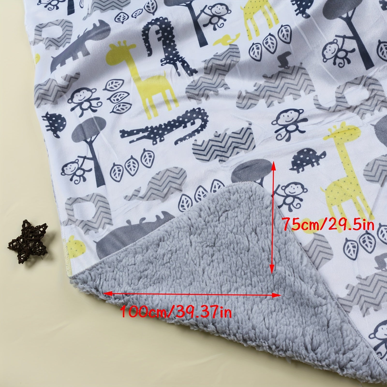 Cotton Baby Blanket for Boys and Girls Cozy Lightweight Quilt