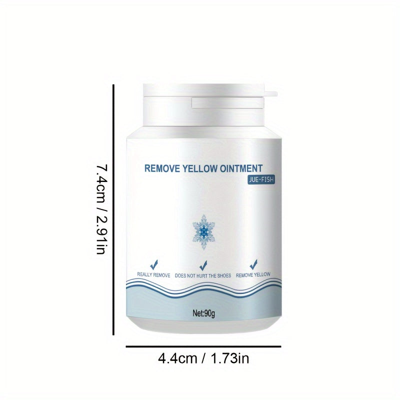 Oq krossovkalar va kanvas poyabzallar uchun gel poyabzal tozalagichi - dog'larni va sariqlikni suv ishlatmasdan olib tashlaydi - foydalanish uchun oson va ko'chma