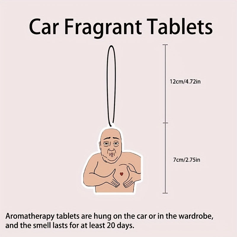 Bolalar uchun Avtomobil Havo Tozalovchi Aromaterapiya Planshet Ichki Dekor Pendenti