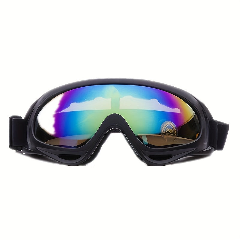 Anti-Fog Windproof Goggles for Motorcycling Cycling Outdoor Large Lens Splash Fog Protection