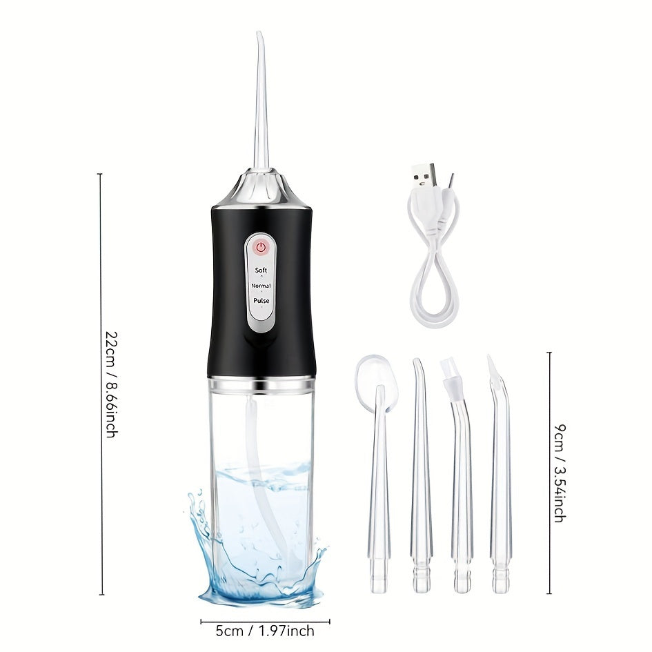 USB Rechargeable Water Flosser for Deep Cleaning Teeth with Multiple Modes