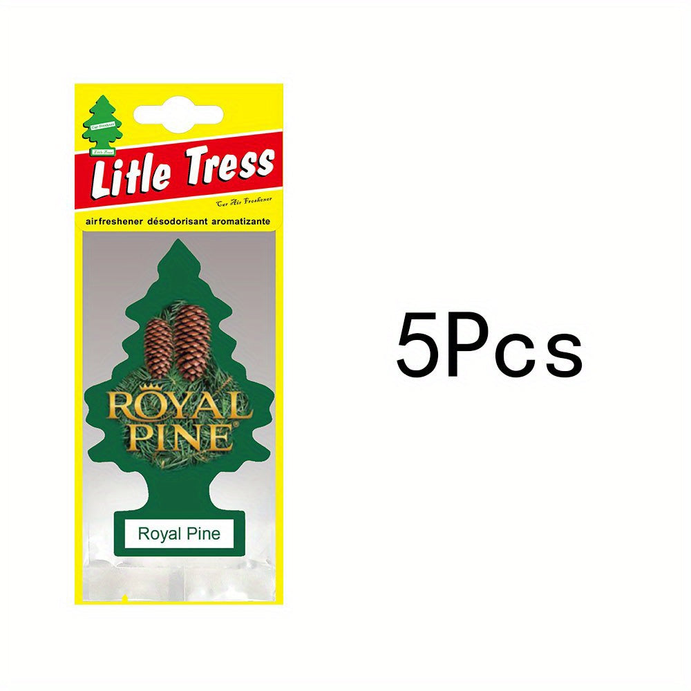 Car Air Freshener Hanging Paper Tree for Home or Vehicle Scented Decor