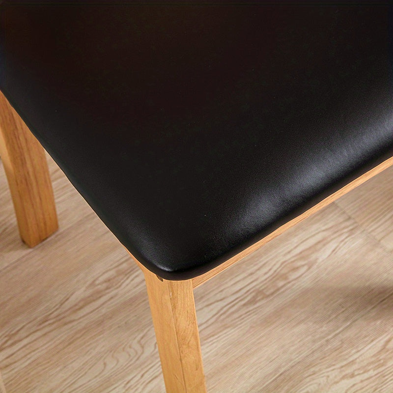 Waterproof PU Leather Seat Cover for Dining Room Chairs