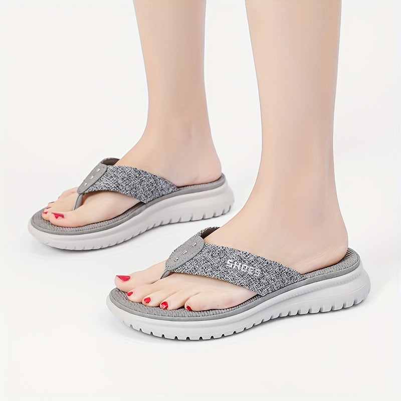 Women's Summer Casual Lightweight Non-Slip Flip-Flops