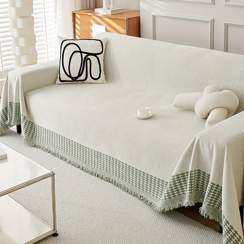 Декоративная накидка на диван для домашних животных, всесезонная, нескользящая, моющаяся в машине, для гостиной, спальни, офиса