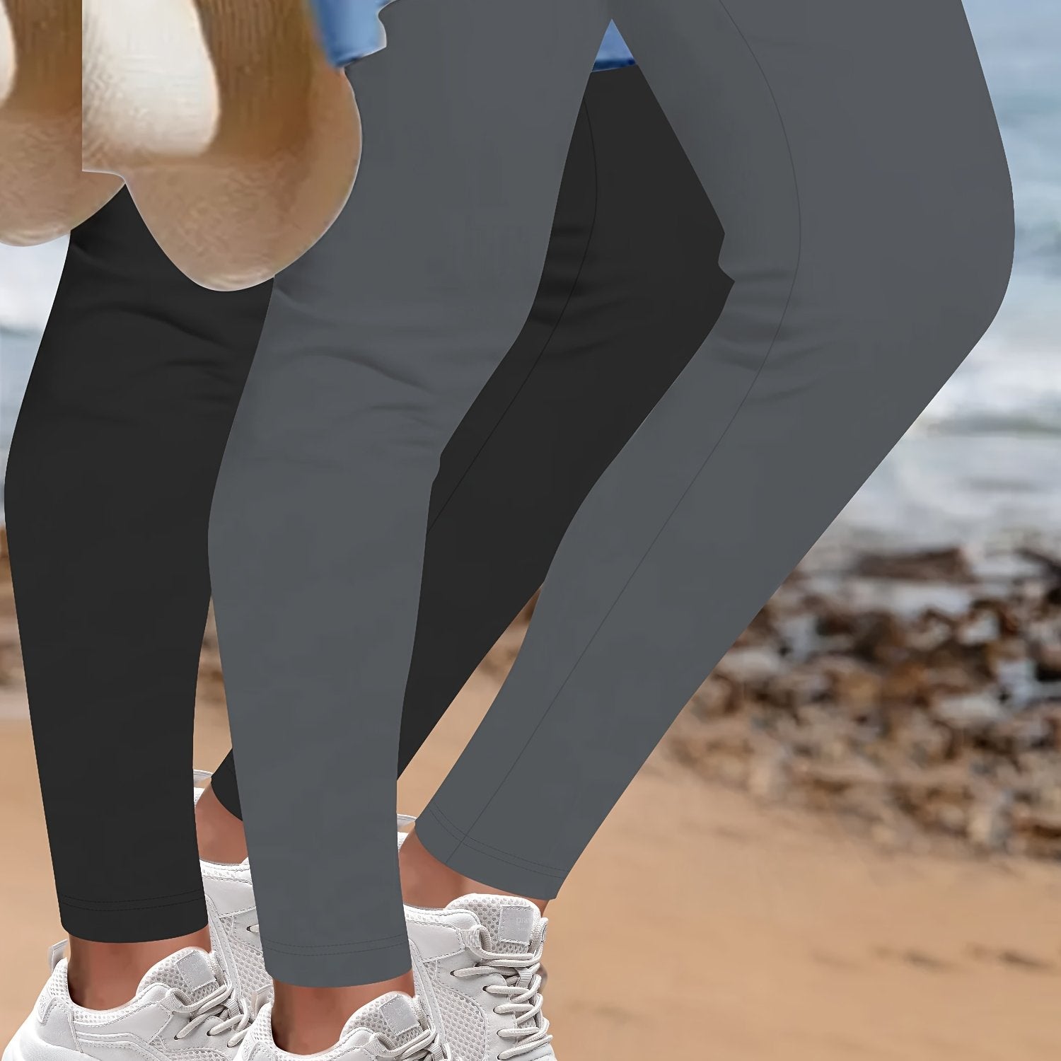 Plus Size Leopard Print Skinny Leggings High Waist Cropped Pants