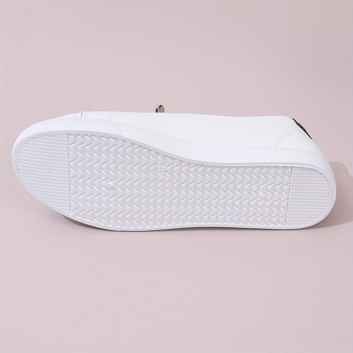 Women's White Low-Cut Breathable Casual Slip-On Sneakers