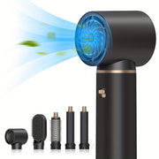 5-in-1 Hot Air Brush 800W 110000 RPM Hair Dryer Curling Styler EU Plug