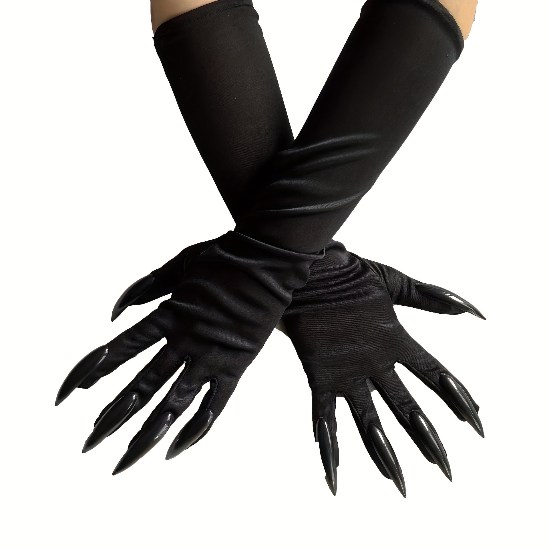 Halloween Ghost Claw Long Gloves Cosplay Costume Accessories