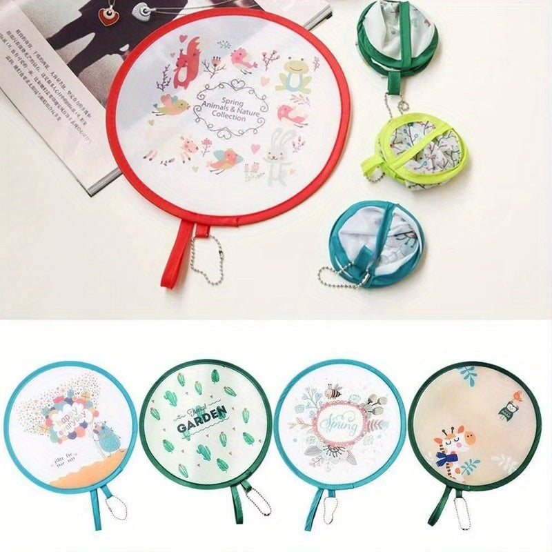 Rang-barang bahor mavzusiga ega portativ burilish ventilyatori, gullar, hayvonlar va ilhomlantiruvchi naqshlar bilan. Har kuni foydalanish va tashqarida faoliyat uchun yengil va mustahkam. Batarreya talab qilinmaydi.