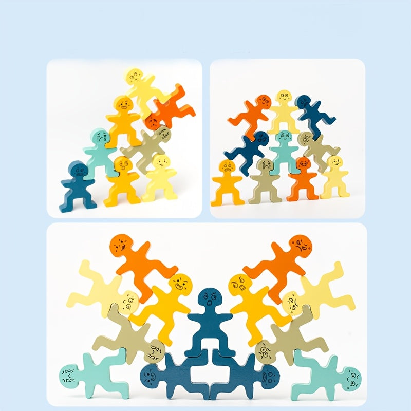 Bolalar uchun yigʻish bloklari oʻyinchoqlari, ota-ona bilan bogʻlanish va muvozanatni rivojlantirish uchun ta'limiy oʻyin