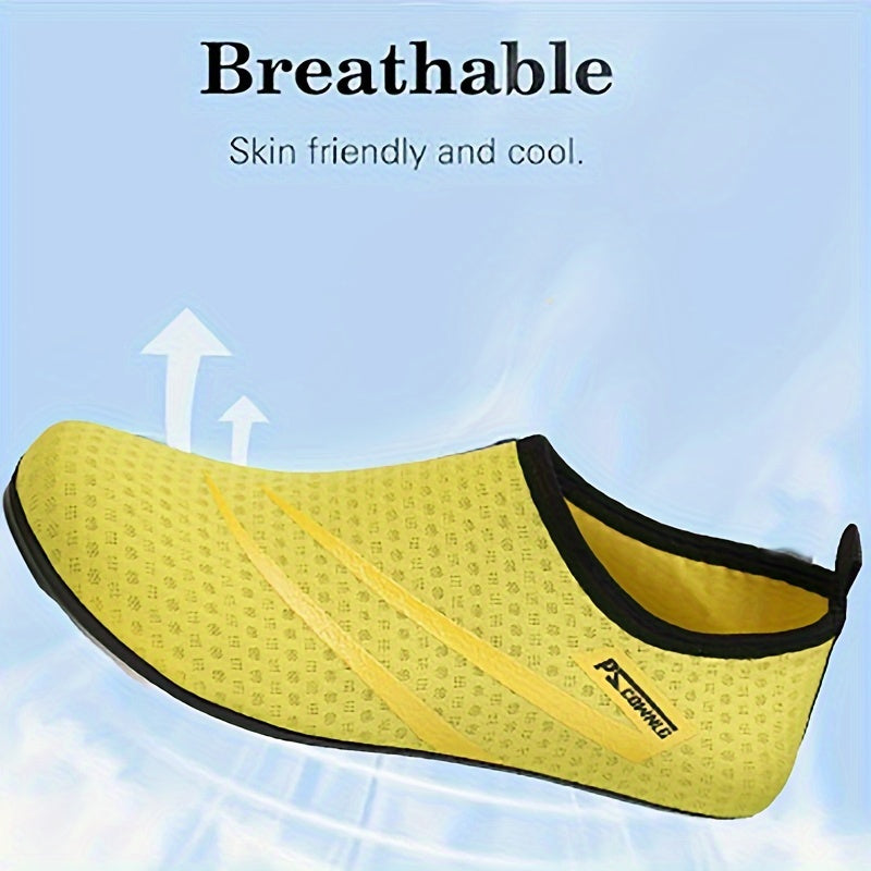 Breathable Quick-Dry Water Shoes for Beach and Water Activities Lightweight Aqua Socks