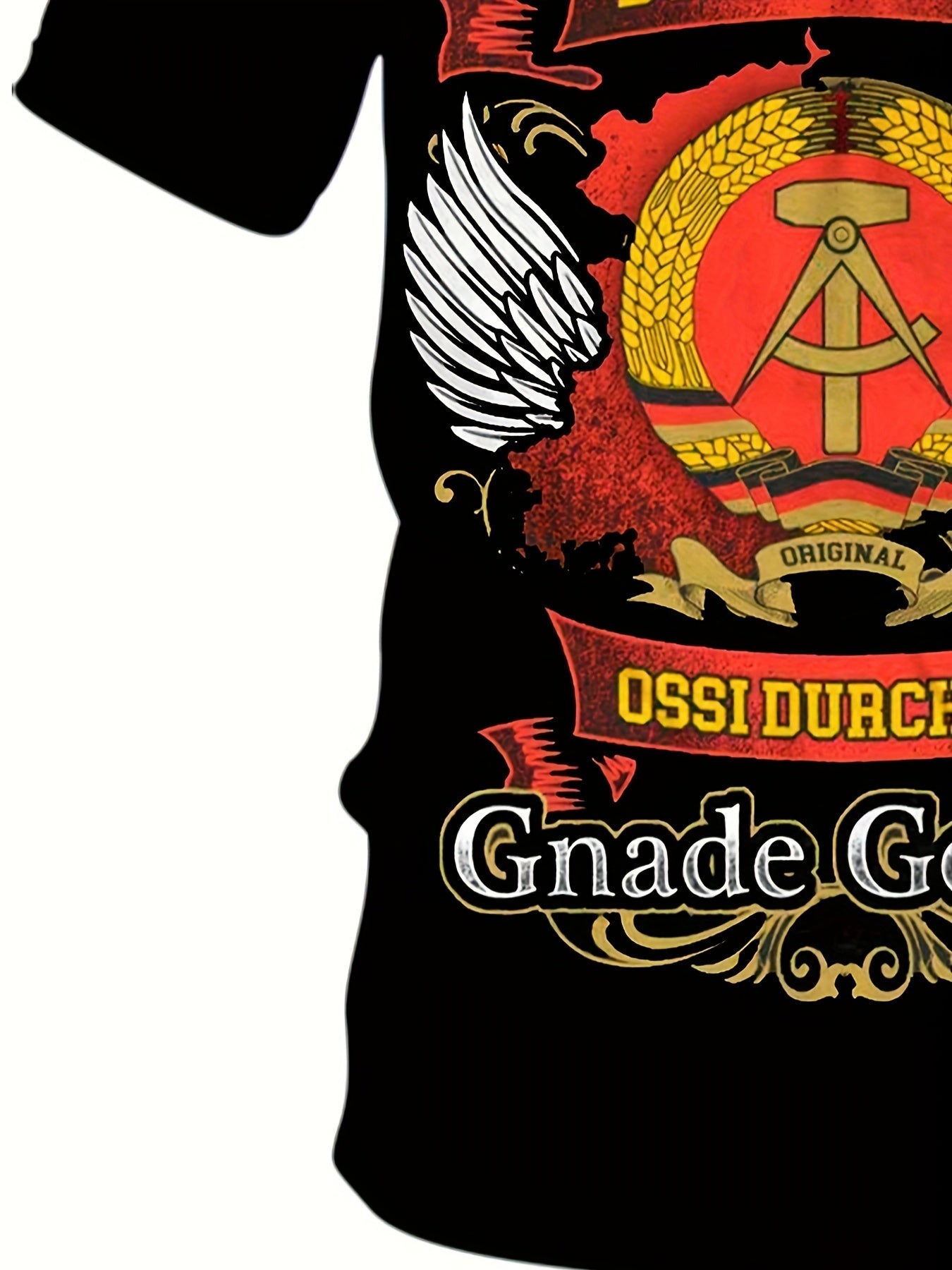 Plus Size Men's Graphic Print T-Shirt Summer Short Sleeve Casual All Over Print