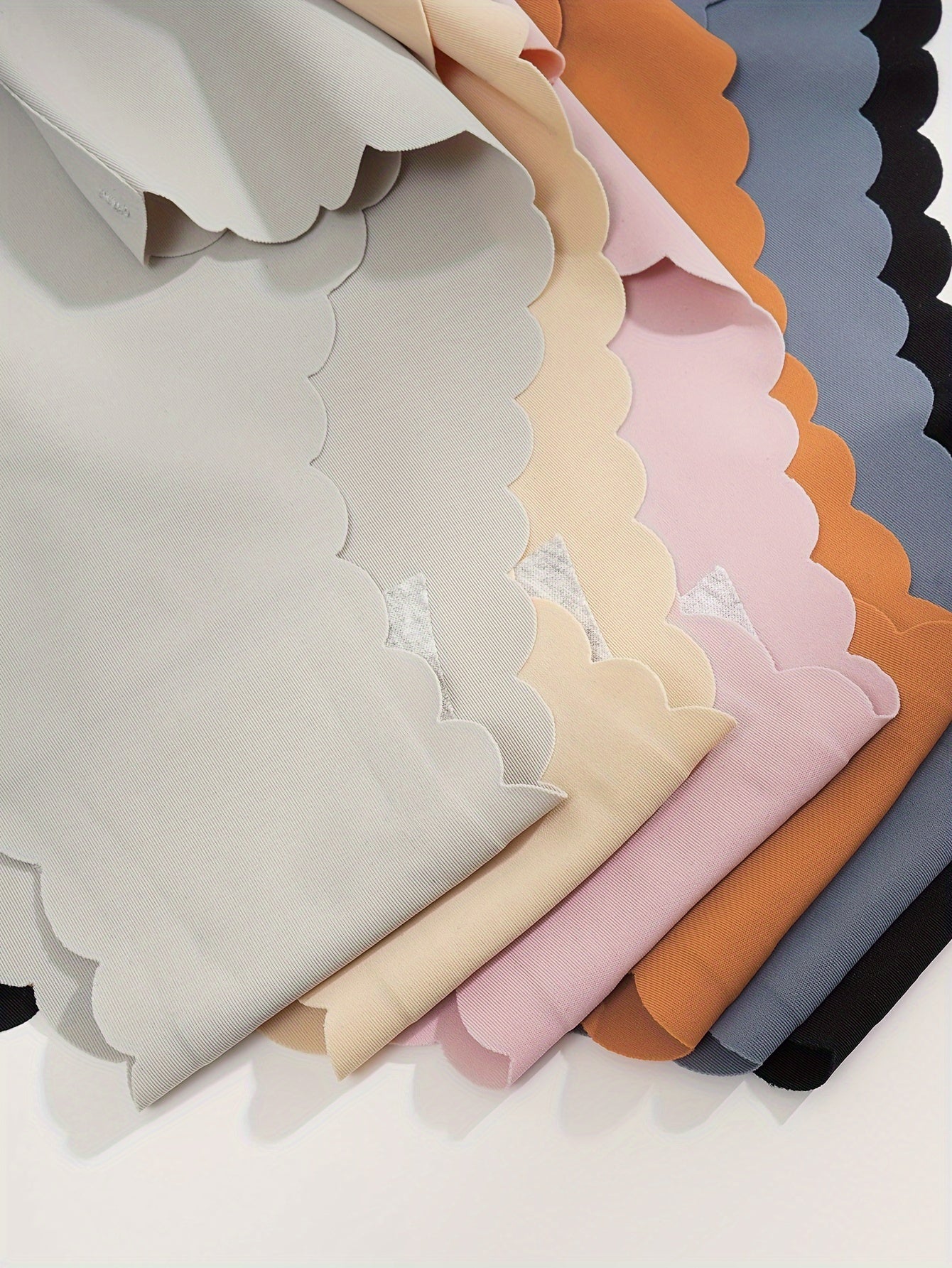 Women's Low-Rise Bikini Panties Set 6 Pack Polyamide Elastane Wave Edge Vibrant Colors