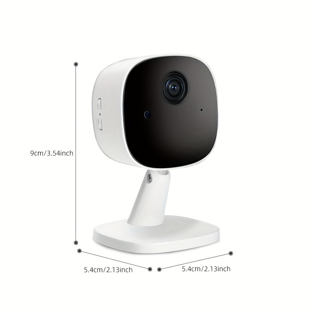 1080P HD WiFi Security Camera with Night Vision Voice Intercom Motion Alerts Indoor Outdoor Surveillance