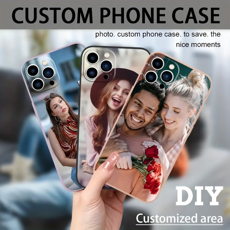 Personalized iPhone Case with Custom Photo Design for All Models TPU Air Cushion